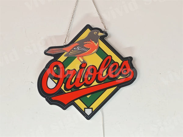 Baltimore Orioles 3D LED Neon Sign Light Lamp