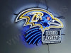 Baltimore Ravens Bud Light LED Neon Sign Light Lamp