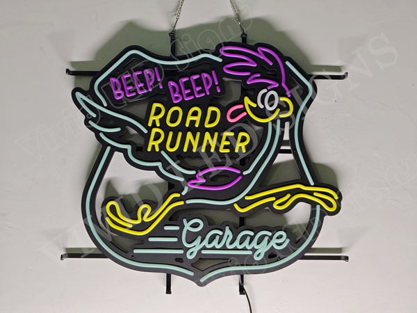 Beep Beep The Road Runner LED Neon Sign Light Lamp