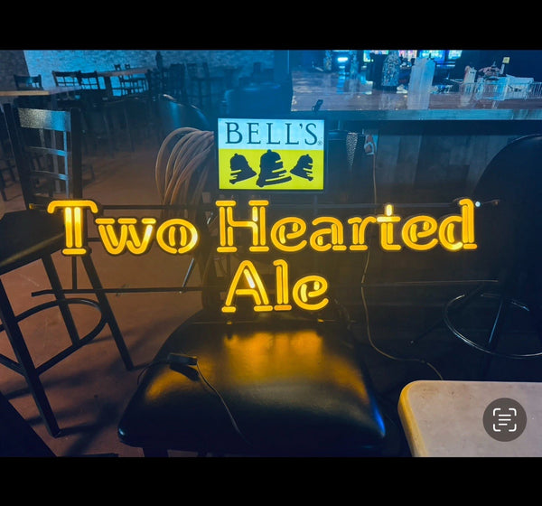 Bell’s Two Hearted Ale IPA LED Neon Sign Light Lamp With Dimmer
