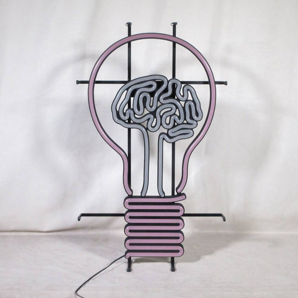Blub Brain LED Neon Sign Light Lamp With Dimmer