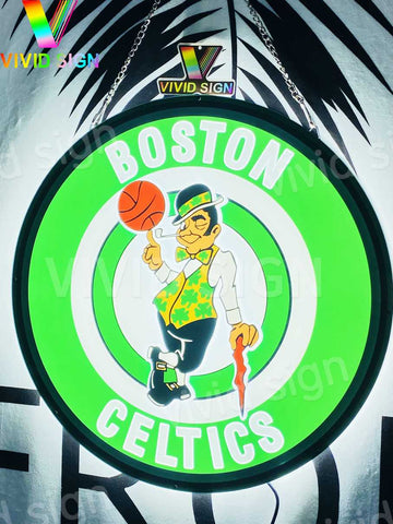 Boston Celtics 3D LED Neon Sign Light Lamp