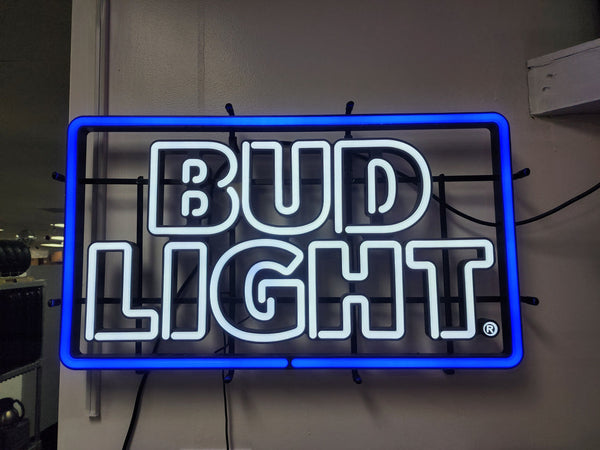 Bud light online neon sign