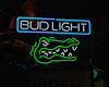 Florida Gators Mascot Bud Light Beer Neon Sign Light Lamp