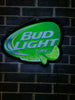 Bud Light Lime Beer 2D LED Neon Sign Light Lamp