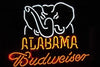 Alabama Crimson Tide Budweiser Beer GG Acrylic Neon Sign Light Lamp
