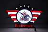 Budweiser Military Eagle Light Beer LED Neon Sign Light Lamp With Dimmer