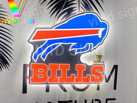 Buffalo Bills 3D LED Neon Sign Light Lamp