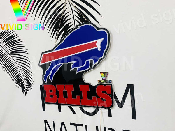 Buffalo Bills 3D LED Neon Sign Light Lamp