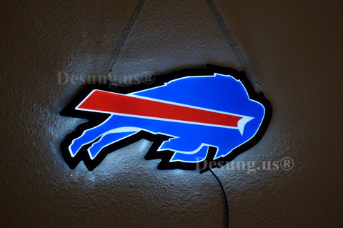 Buffalo Bills 2D LED Neon Sign Light Lamp