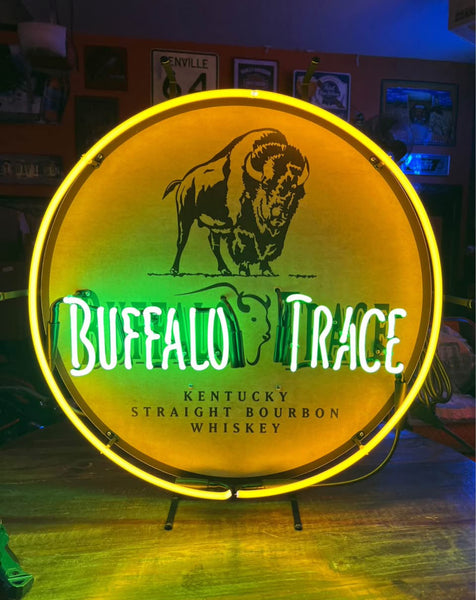 Buffalo Trace Neon Light Sign Lamp With HD Vivid Printing Technology