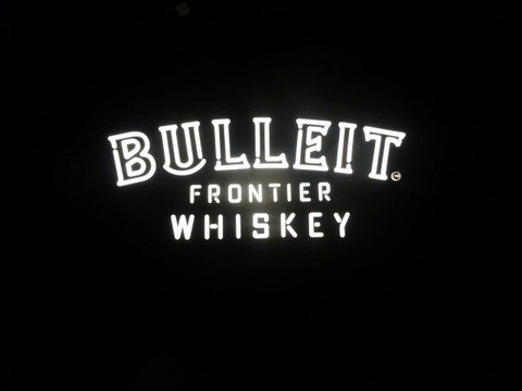 Bulleit Frontier Whiskey LED Neon Sign Light Lamp