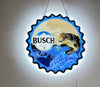 Busch Beer Brewed For Fishing 3D LED Neon Sign Light Lamp