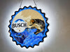 Busch Beer Brewed For Fishing 3D LED Neon Sign Light Lamp