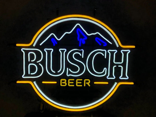 Busch Mountain Beer LED Neon Sign Light Lamp