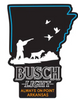 Busch Light Beer Arkansas State Always On Point 2D LED Neon Sign Light Lamp