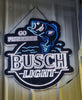 Busch Light Beer Bass Fish Go Fish Fishing LED Neon Sign Light Lamp