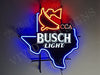 Busch Light CCA Texas LED Neon Sign Light Lamp