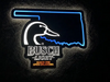 Busch Light Beer Flying Duck Ducks Oklahoma State LED Neon Sign Light Lamp