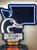 Busch Light Beer Flying Duck Ducks Washington State LED Neon Sign Light Lamp