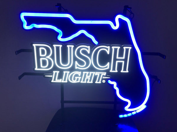 Busch Light Florida Beer LED Neon Sign Light Lamp