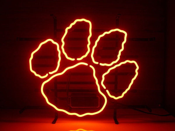 Clemson Tigers Mascot Neon Light Lamp Sign