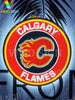 Calgary Flames 3D LED Neon Sign Light Lamp