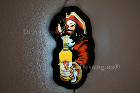 Captain Morgan Rum 2D LED Neon Sign Light Lamp