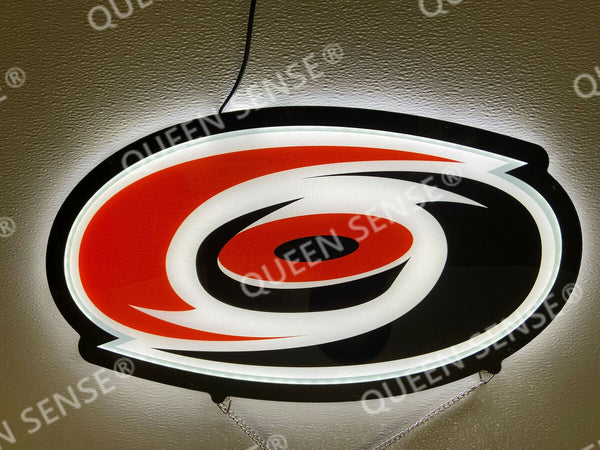 Carolina Hurricanes Beer 2D LED Neon Sign Light Lamp