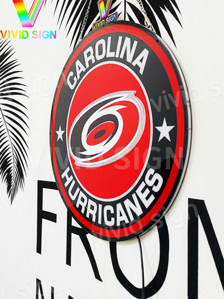 Carolina Hurricanes 3D LED Neon Sign Light Lamp