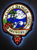 Castle Danger Brewery Beer 2D LED Neon Sign Light Lamp