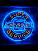 Chevrolet Super Service SS Chevy Corvette Chevrolet Chevelle Sports Car Neon Sign Light Lamp