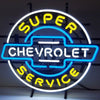 Chevrolet Super Service SS Chevy Corvette Chevrolet Chevelle Sports Car Neon Sign Light Lamp