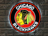 Chicago Blackhawks 3D LED Neon Sign Light Lamp