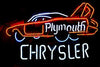 Chrysler Plymouth Car Garage Neon Sign Light Lamp