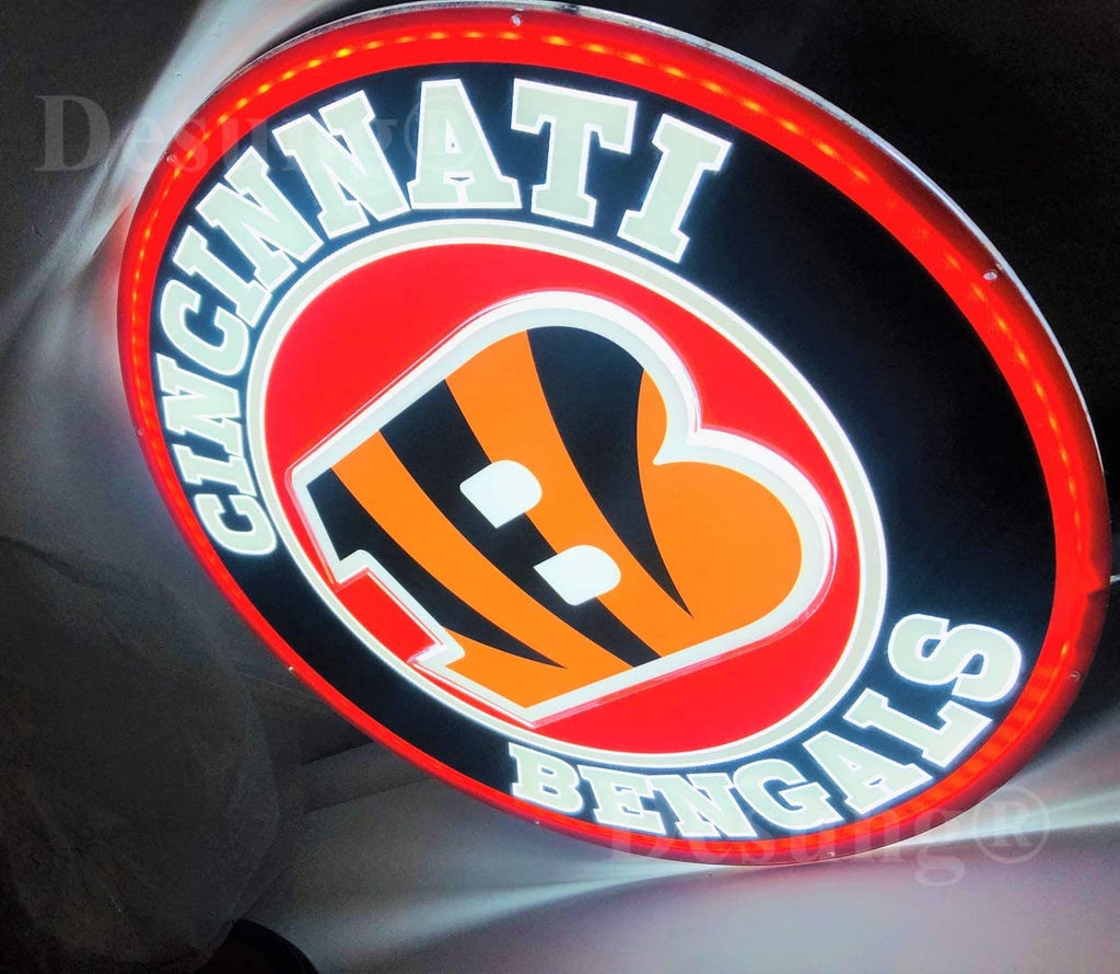 Cincinnati Bengals 3D LED Neon Sign Light Lamp – neonsign.us