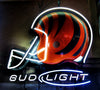 Cincinnati Bengals Bud Light Helmet Beer Bar Neon Sign Light Lamp
