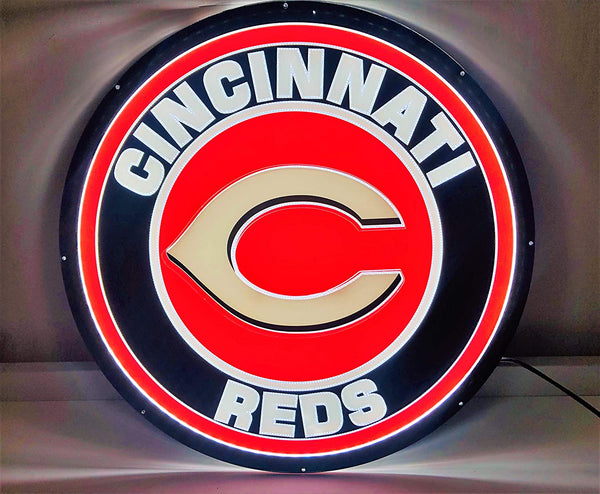 Cincinnati Reds 3D LED Neon Sign Light Lamp