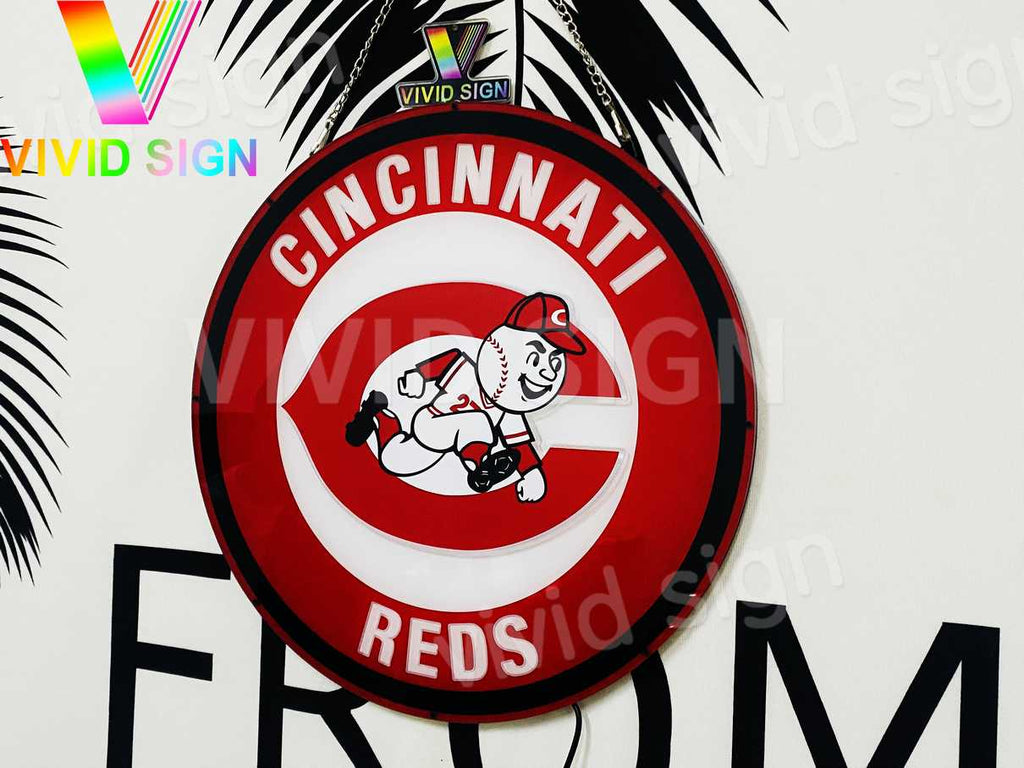 Cincinnati Reds 3D LED Neon Sign Light Lamp – neonsign.us