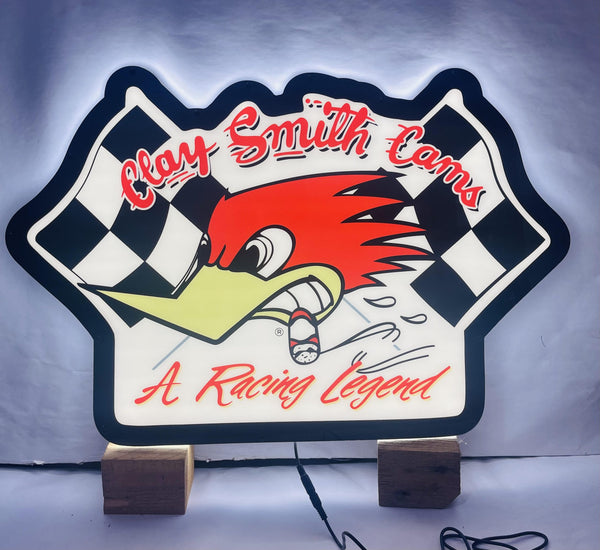 Clay Smith Cams A Racing Legend 2D LED Neon Sign Light Lamp