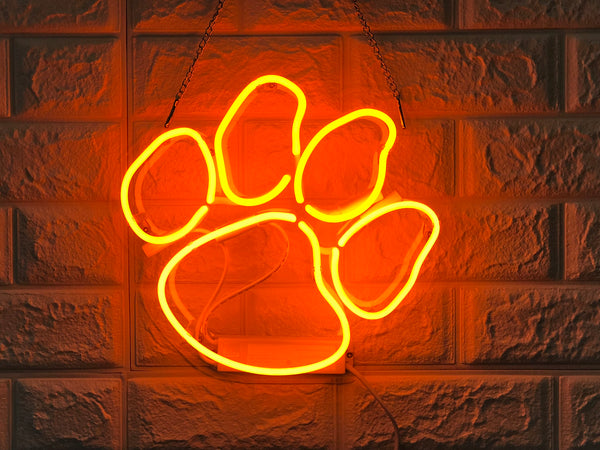 Clemson Tigers Mascot Acrylic Neon Light Lamp Sign