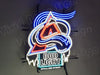 Colorado Avalanche Hockey Light Beer LED Neon Sign Light Lamp With Dimmer