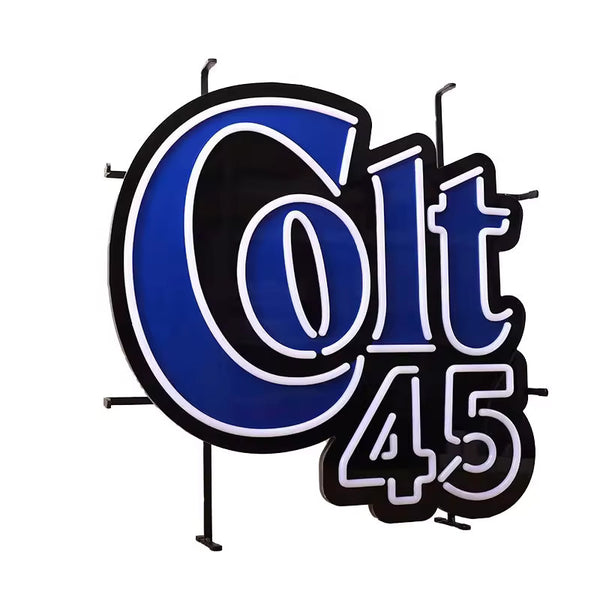 Colt 45 Beer LED Neon Sign Light Lamp