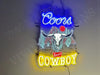 Coors Banquet Rodeo Beer LED Neon Sign Light Lamp