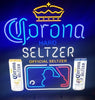 Corona Hard Seltzer Beer MLB LED Light Lamp Neon Sign