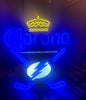 Tampa Bay Lightning Corona Beer LED Neon Sign Light Lamp With Dimmer
