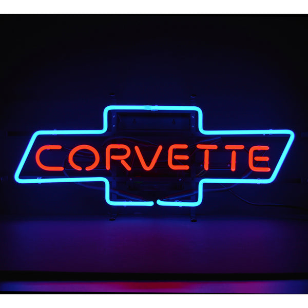 Corvette Chevrolet Camaro Chevy Sports Car Garage Neon Sign Light Lamp