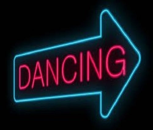 Dancing Arrow Neon Light Sign Lamp Real Glass Wall Decor