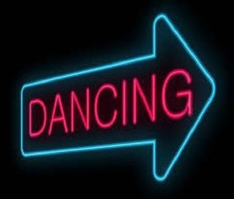 Dancing Arrow Neon Light Sign Lamp Real Glass Wall Decor