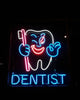 Dentist Clinic Teeth Acrylic Neon Light Sign Lamp Real Glass Wall Decor